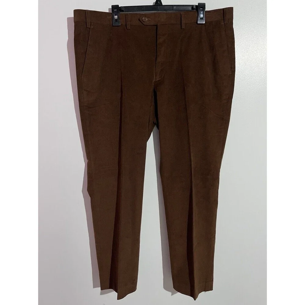 Ralph Lauren Black Label Corduroy Pants Mens 40x30 Brown Classic Fit Preppy Fall